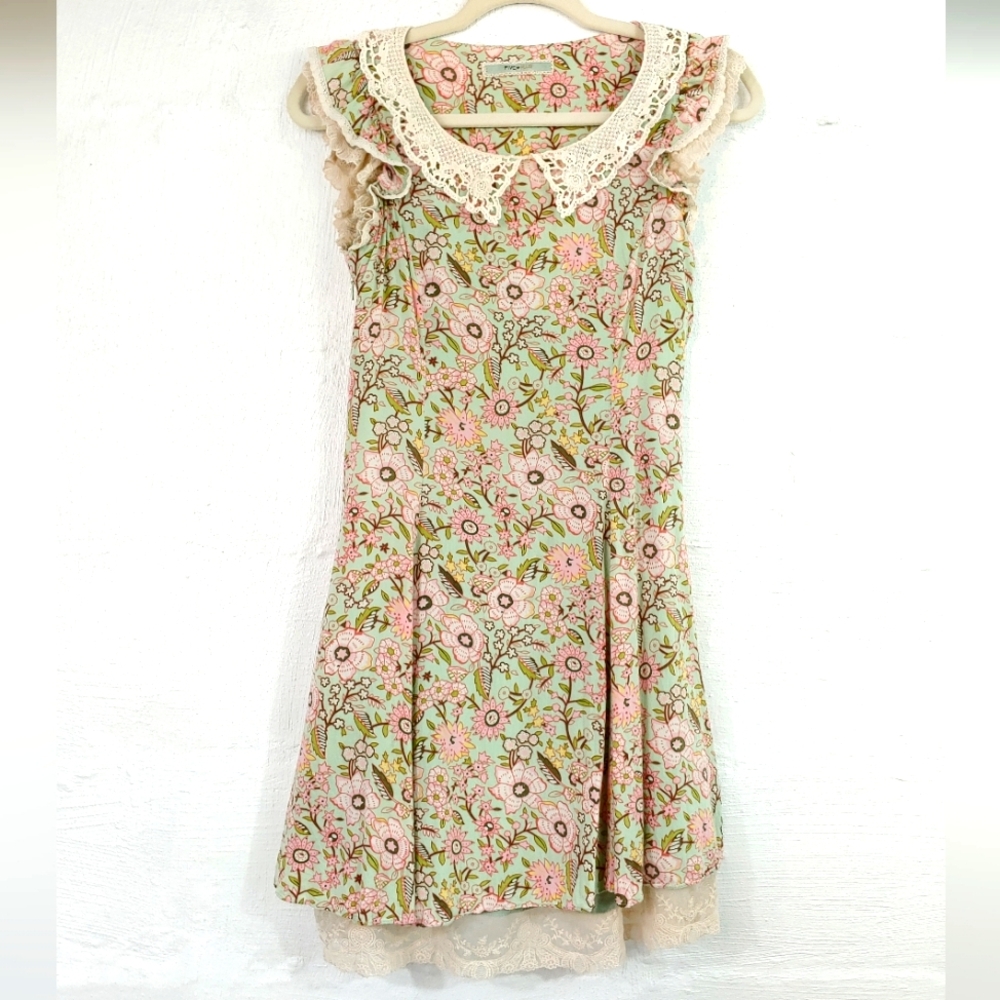 FIVE PLUS FLORAL DRESS (A325)